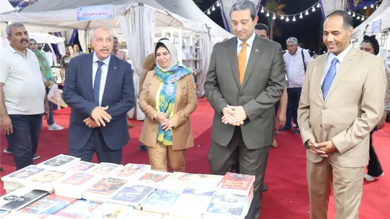 مشاركة متميزة لدار الكتب والوثائق القومية في معرض رأس البر للكتاب