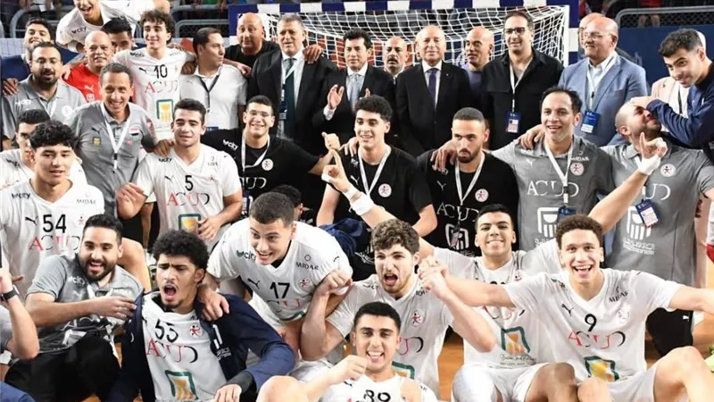 منتخب ناشئي اليد في مواجهة مصيرية أمام إسبانيا بربع نهائي مونديال القاهرة