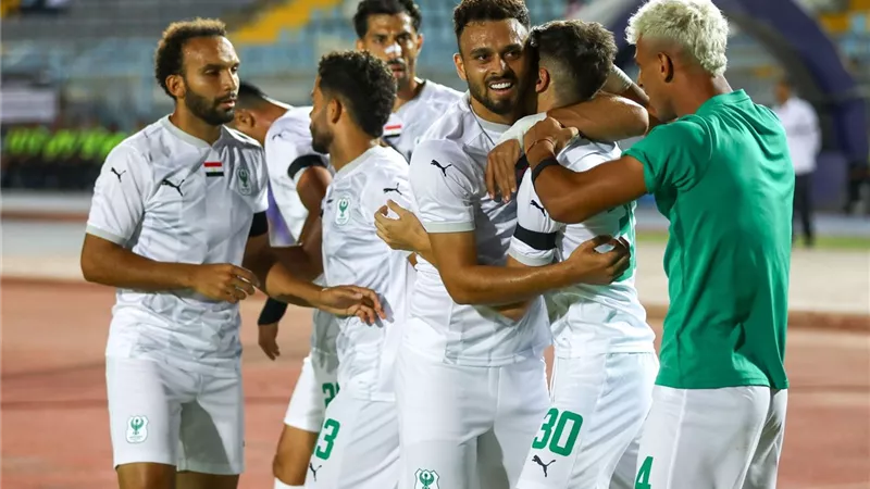 سر إلغاء هدف المصري ضد بيراميدز بعد متابعة ركلة الجزاء