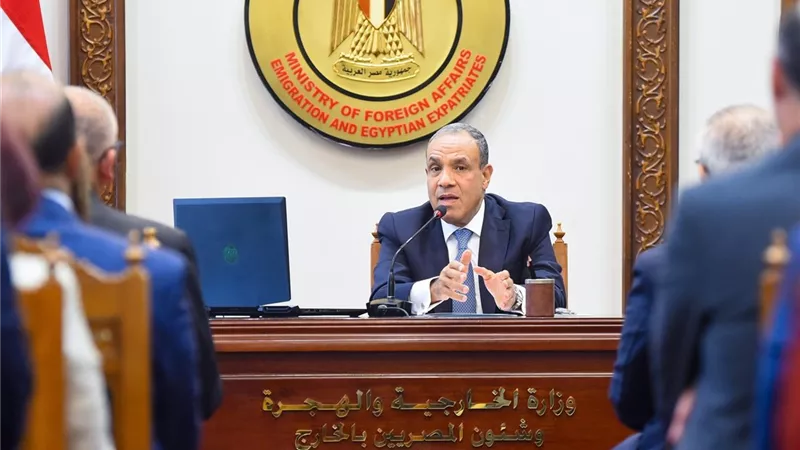 وزير الخارجية يفتتح مؤتمر رؤساء البعثات المصرية لتعزيز الدبلوماسية والاستثمار