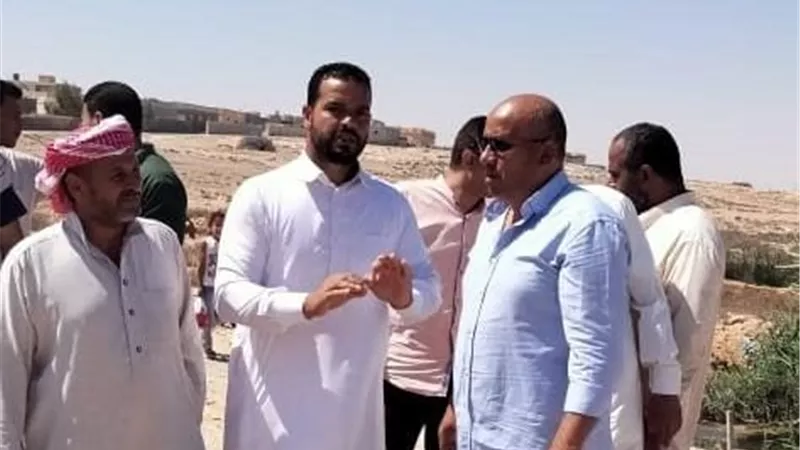 مرسى مطروح تبحث مشاكل الأهالي بقرية علوش