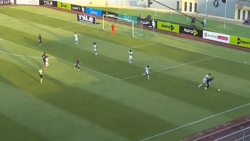 شوط أول سلبي بين إنبي ووادي دجلة بالدوري الممتاز 