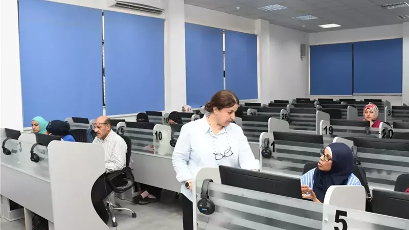 إنطلاق فعاليات التدريب لمقيمي جائزة التميز الحكومي الداخلي بجامعة قناة السويس 