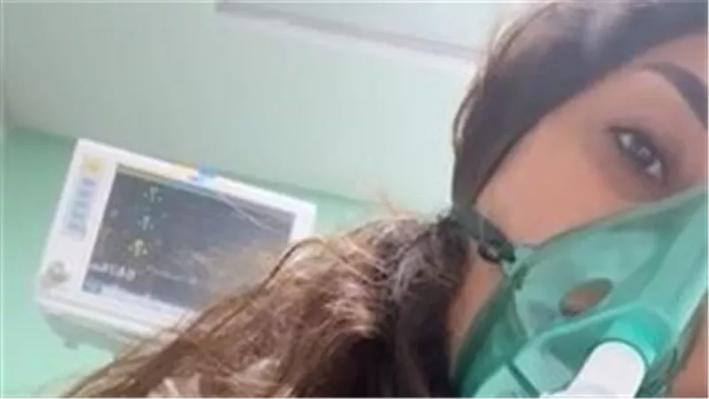 نقل آيتن عامر إلى المستشفى وتضع على أجهزة الأكسجين بعد تدهور صحتها