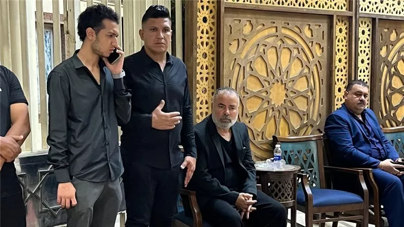 محمود حجازي وطارق علام أبرز الحضور في عزاء والدة صبحي خليل