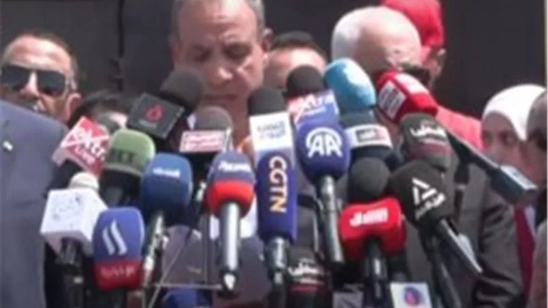 تصريحات هامة لوزير الخارجية من معبر رفح«مصر ستظل السند والرئيس السيس يرفض الظلم»