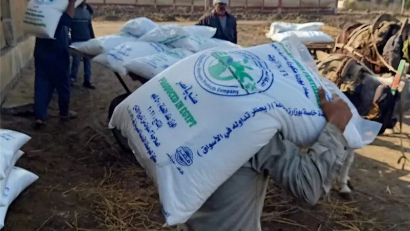 محافظ سوهاج يوجه بسرعة صرف الأسمدة ومتابعة أعمال المجمع الزراعي ببرديس 