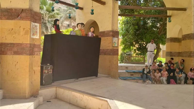 قطاع الفنون التشكيلية يحتفى بـ وفاء النيل  حفل فني لفرقة العرائس المتحركة