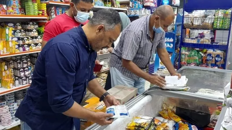  تحرير 318 مخالفة تموينية متنوعة بالمنيا