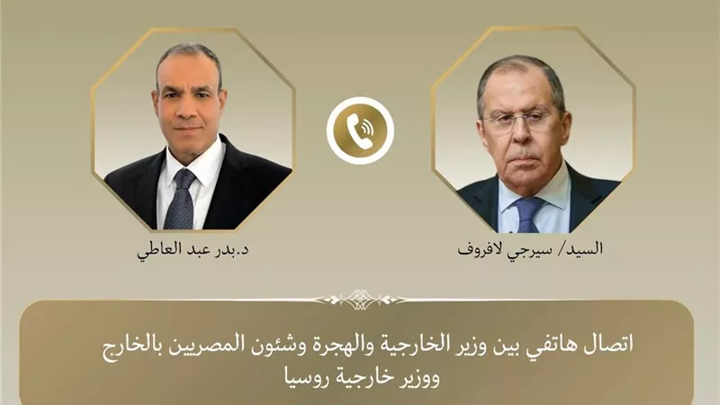 وزير الخارجية لنظيره الروسي: تقدم مهم في جهود التوصل لوقف إطلاق النار بغزة
