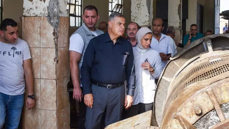 توقف محطة صرف زراعي بالإسكندرية بسبب عطل كهربائي