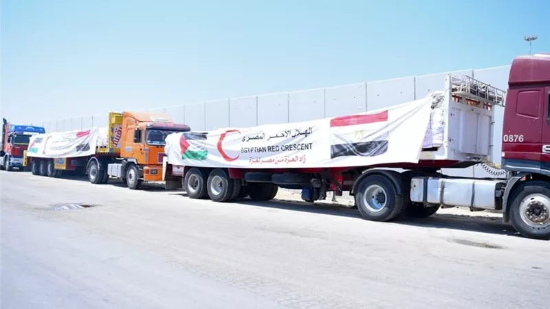مصر سند فلسطين.. «إيجبتك» ينشر استعدادات الحكومة لدخول المساعدات إلى غزة