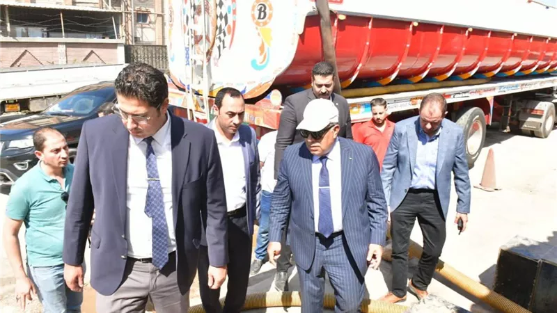 بالصور.. تفاصيل زيارة محافظ الدقهلية للمنطقة الصناعية بجمصه