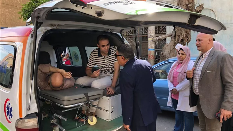 محافظ الدقهلية يشدد على انتظام العمل وحسن استقبال المرضى بعيادة التأمين بجديلة 