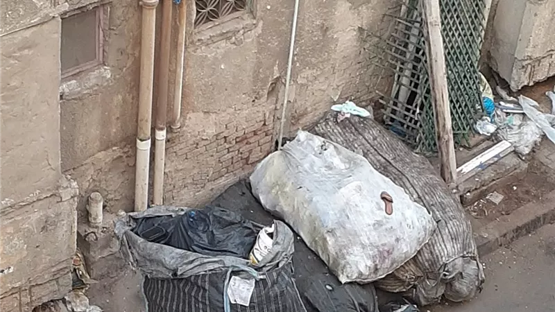 قمامة وكرتون.. منطقة دربالة بالإسكندرية بؤرة وباء 