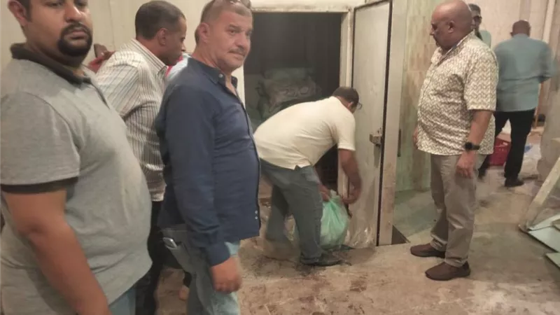 محافظة الجيزة تضبط  أطنان لحوم فاسدة وتُزيل مخالفات بناء