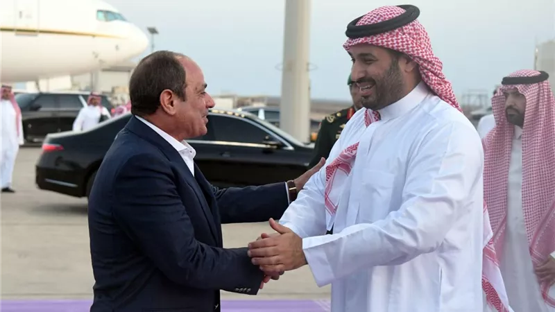 حفاوة استقبال وتوحيد مواقف.. ماذا دار في لقاء «السيسي - بن سلمان»؟
