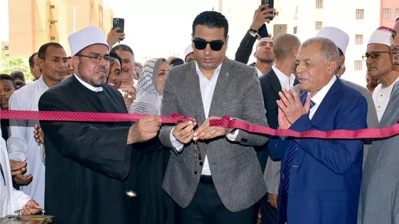 نائب محافظ الأقصر يفتتح مسجد 