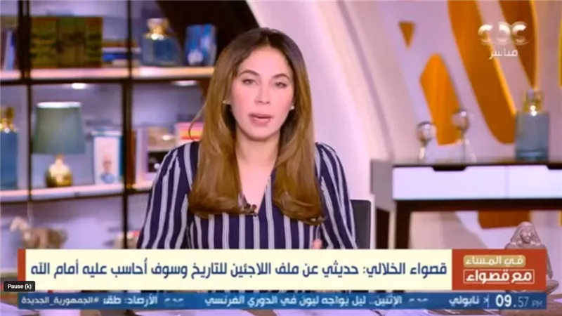 قصواء الخلالي: تزايد أعداد اللاجئين أثر بشكل مباشر على حياة المواطن المصري