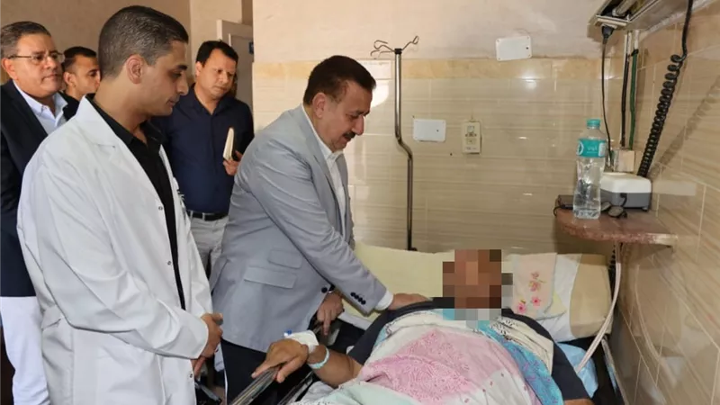 محافظ المنوفية يتفقد مستشفى الجراحات المتخصصة بشبين الكوم 