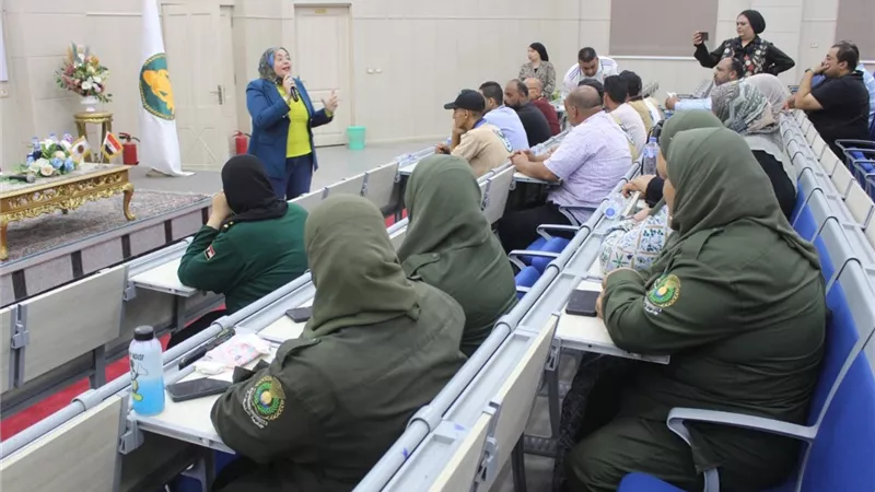  برنامج تدريبي لتأهيل الأمن الإداري بقطاعي التعليم والمستشفيات بجامعة لمنصورة