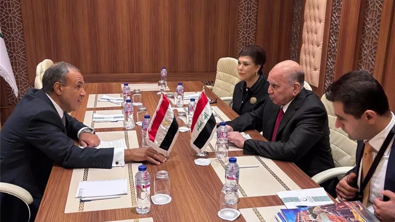 وزيرا خارجية مصر والعراق ينددان بالخطط التوسعية الاستيطانية في الضفة الغربية