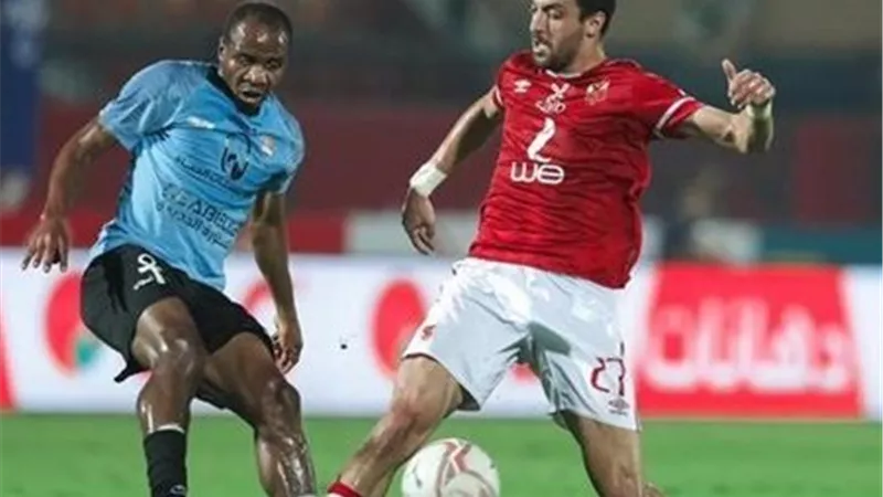 العارضة تعاند تريزيجيه .. شوط أول سلبي بين الأهلي وغزل المحلة في الدوري 