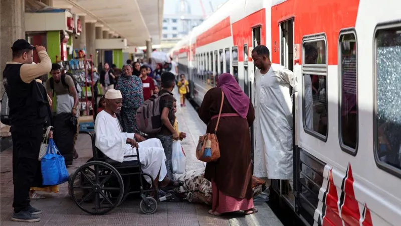 رحلة العودة الأخيرة.. مسن سوداني يفارق الحياة داخل قطار الأشقاء بأسوان