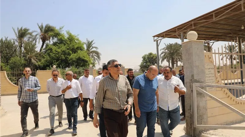 محافظ الجيزة: إنشاء موقف عام جديد بأطفيح لتحسين حركة نقل الركاب