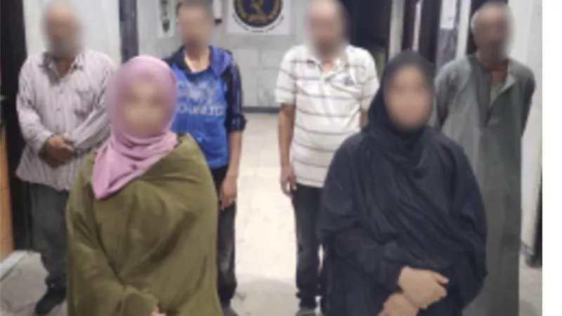 القبض على 8 أشخاص استغلوا 17 طفلا فى التسول بشوارع القاهرة |صور