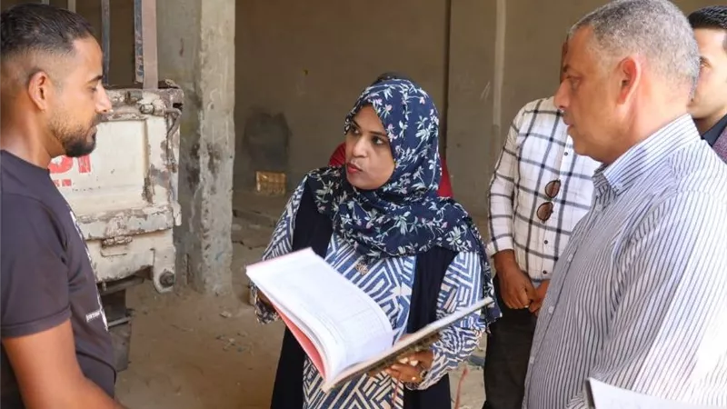 محافظ الإسماعيلية يتفقد مستودعات البوتاجاز بفايد