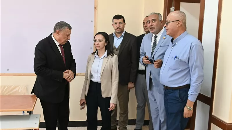تضم44 فصلًا.. البحيرة تتابع اللمسات النهائية لمدرسة المستقبل بالنوبارية 