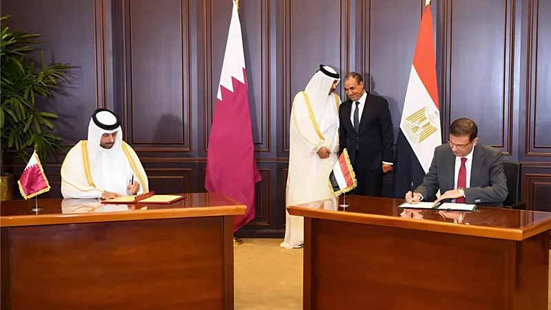 تعاون مصري قطري في مجالات الزراعة والأمن الغذائي 