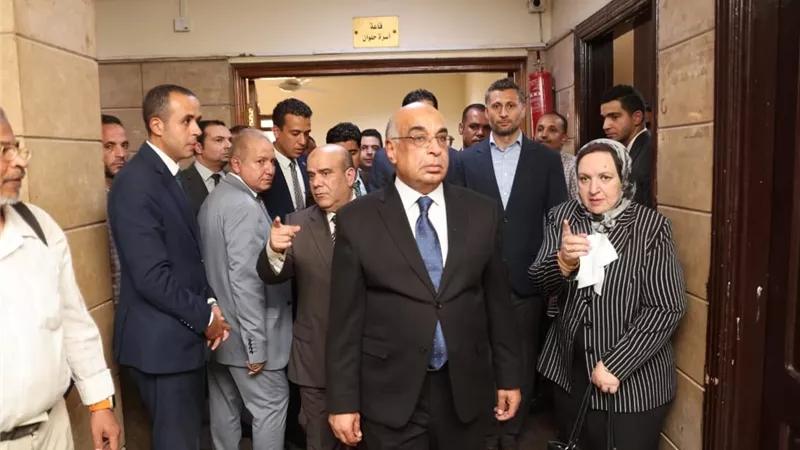 وزير العدل يتفقد أعمال إنشاء مبنى محكمة أسرة البساتين ودار السلام ورفع كفاءة المعادي |صور