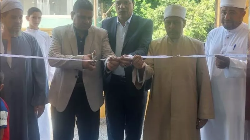 بني سويف تفتتح مسجد قرية البهسمون 