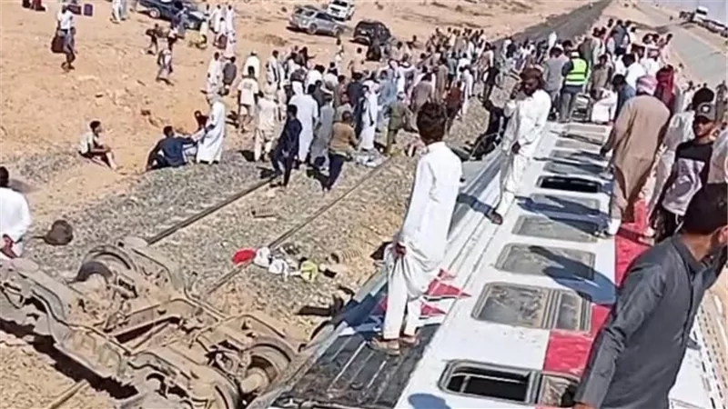 الصحة: ارتفاع أعداد مصابي حادث قطار مطروح إلى 94 مصابا