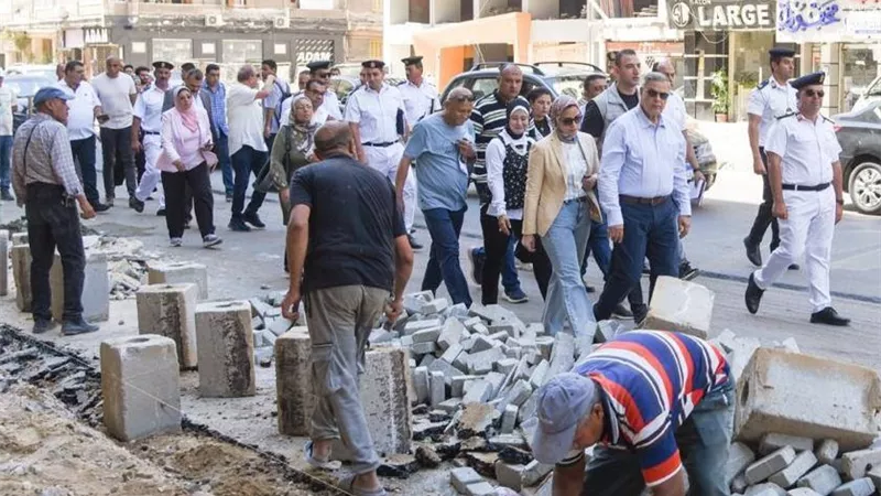 محافظ الإسكندرية يتابع توسعة طريق الحرية: توجيهات بسرعة التنفيذ وتسهيلات لذوي الهمم