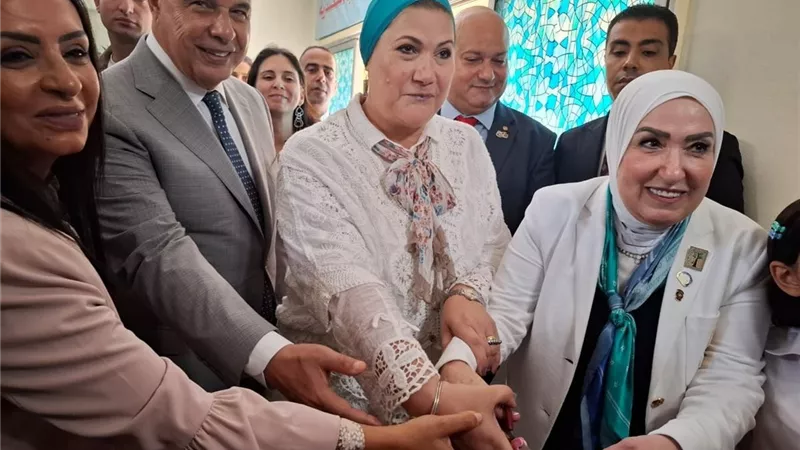 افتتاح فرع المجلس القومي للطفولة والأمومة بمحافظة بالإسكندرية