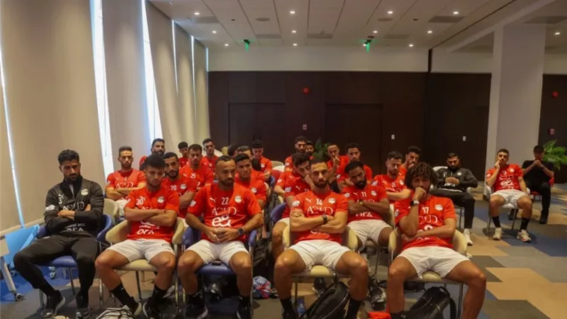 منتخب مصر المشارك في كأس العرب يبدأ استعداداته لتونس
