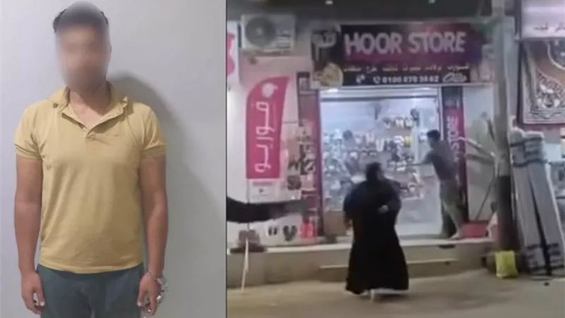 الأمن يكشف تفاصيل تحطيم محل سيدة على يد نجلها