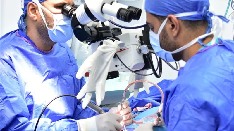  155 عملية زراعة قوقعة للأطفال في محافظات التأمين الصحي الشامل 