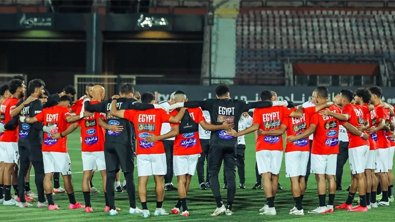 منتخب مصر يخوض تدريبه الثاني في استاد السلام