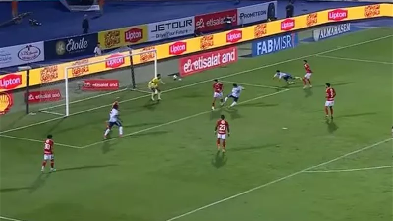 هدف وليد الكرتي بشباك الأهلي ينافس 4 أهداف على جائزة الأفضل بالجولة الـ5 للدوري