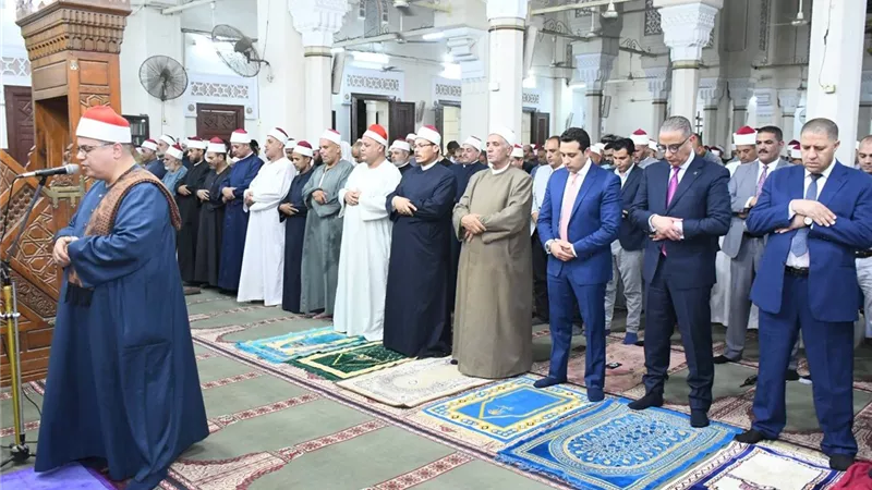 محافظ الفيوم يشهد احتفال الأوقاف بالمولد النبوي الشريف
