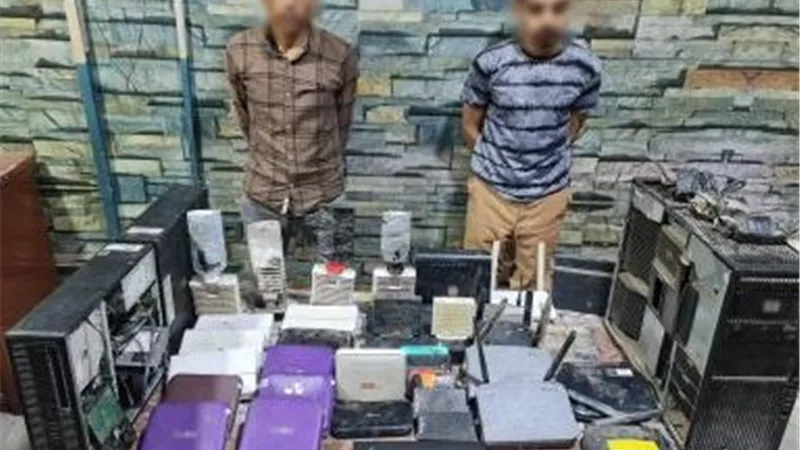 ضبط شخصين لإدارتهما محطة بث تلفزيوني لاسلكية بدون ترخيص بالجيزة