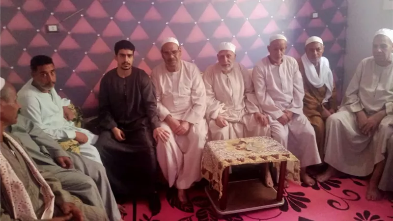 قرية الزيتون ببني سويف تحتفل بالمولد النبوي الشريف