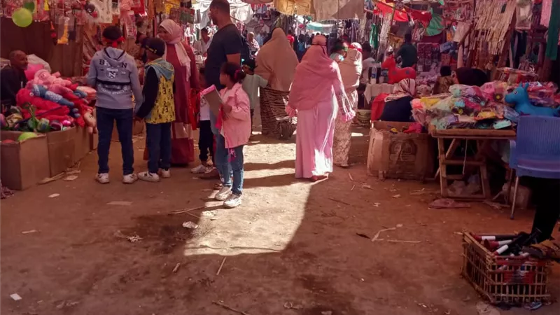 قرية قمبش فى بني سويف تحتفل بالمولد النبوي الشريف 