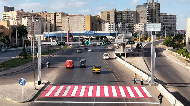 للحد من الحوادث.. الإسكندرية تعلن تشغيل الإشارة الثالثة بمحور المحمودية