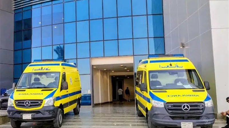 سقط من أعلى المنزل.. إصابة شخص بمدينة المستقبل في الإسماعيلية