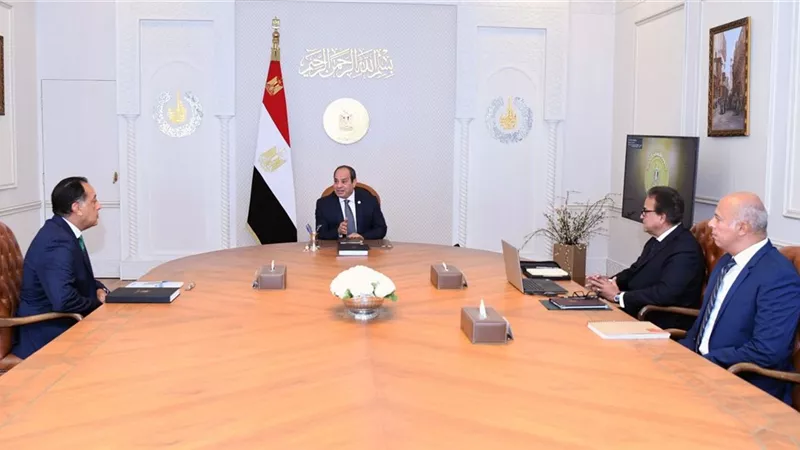 الرئيس السيسي يوجه بدراسة إنشاء المركز المصري للطب الدقيق